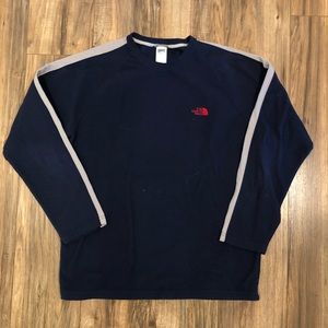North Face Fleece Crewneck Men Sz XL